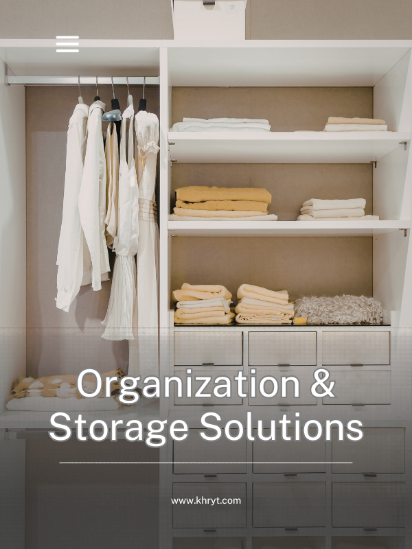Organization & Storage Solutions