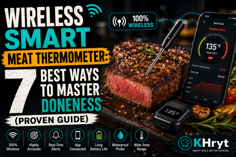wireless smart meat thermometer