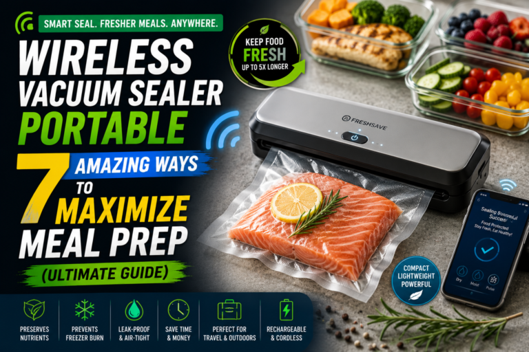 wireless vacuum sealer portable