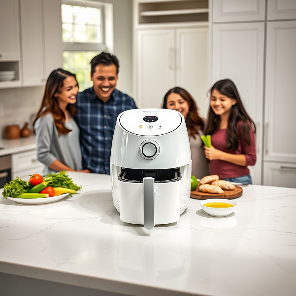 ceramic airfryer product view