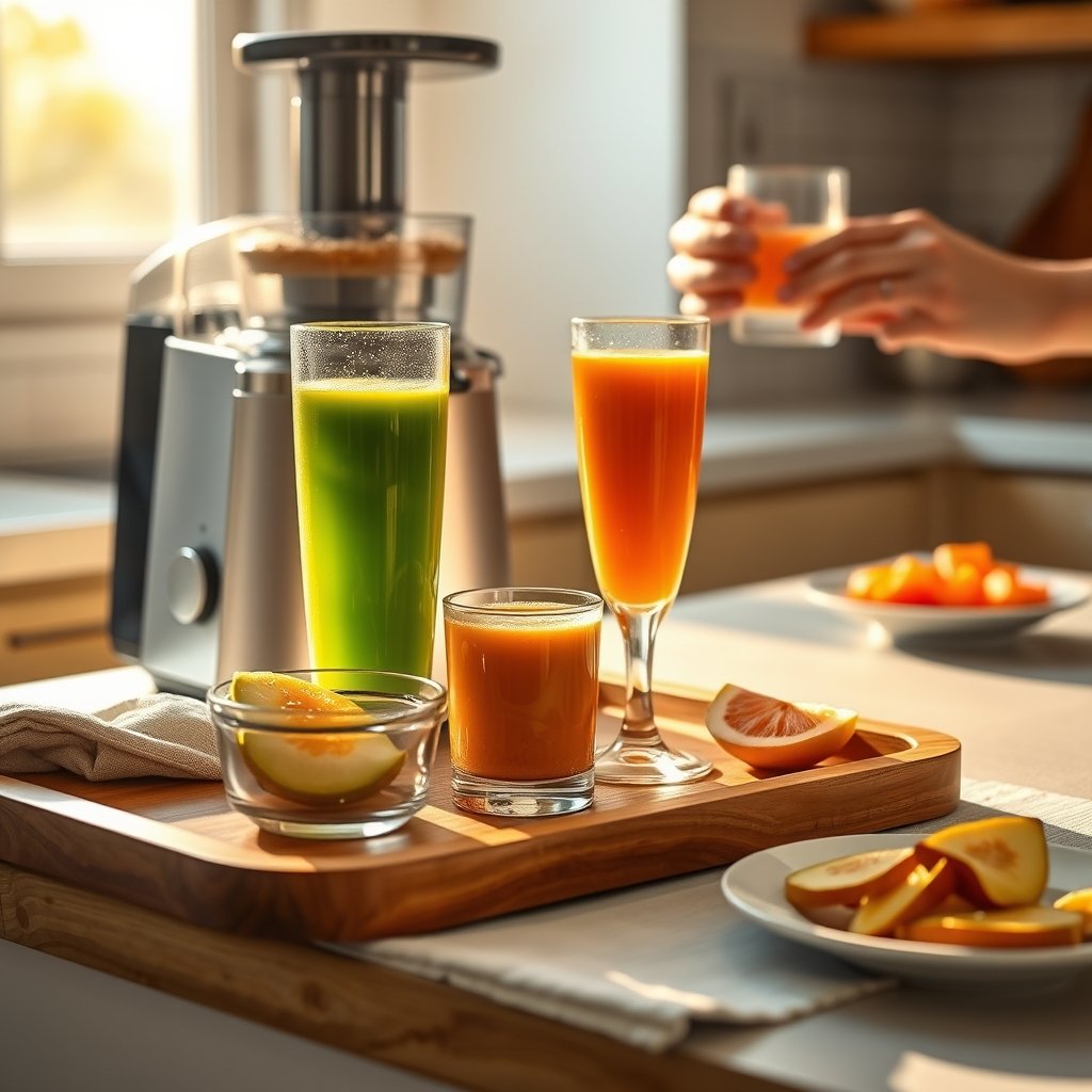 cold press juicer masticating - Illustration 3