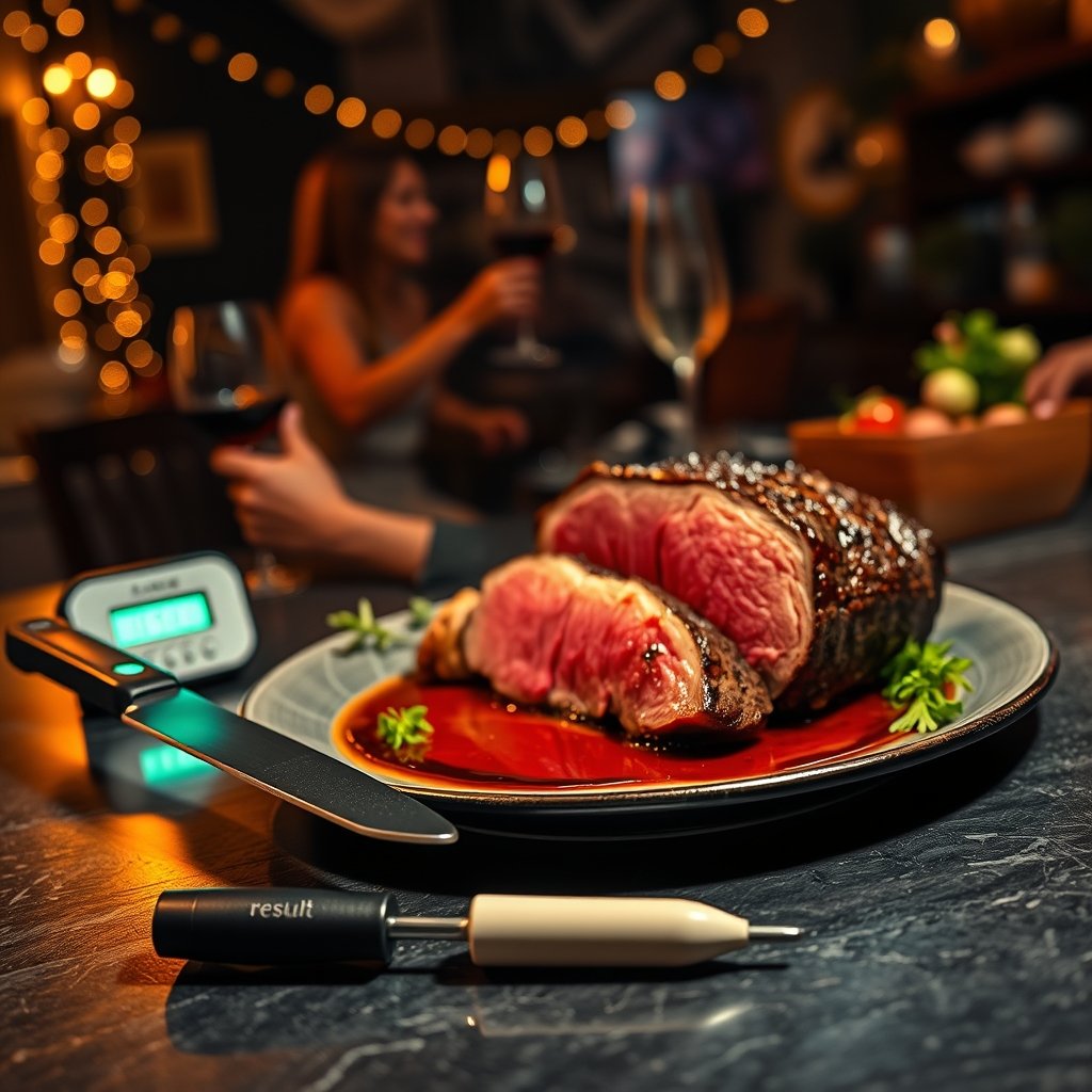 wireless smart meat thermometer - Illustration 3
